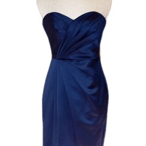 Size 4 Navy David's Bridal